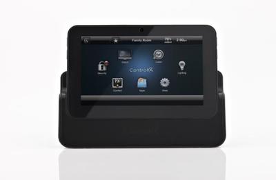Control4 7吋移动式触控屏 带摄像头的智能家居交互革新