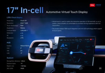 TCL华星携多款全球首发触控产品亮相SID2021，引领显示技术新浪潮
